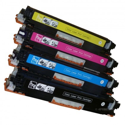 Replacment Compatible HP 128A for HP Laser Toner Set of 4